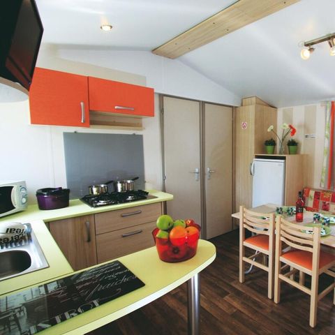 Mobilheim 6 Personen - 3 Zimmer 4/6 Personen + TV