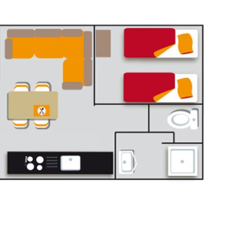 Mobilheim 4 Personen - SEQUANA