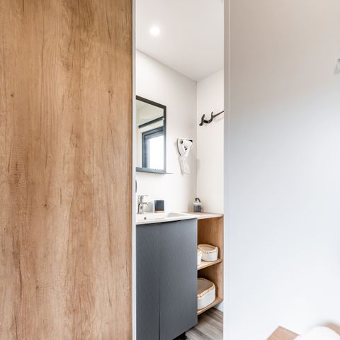 Mobilheim 4 Personen - Reiher (2 Schlafzimmer 2 Badezimmer)
