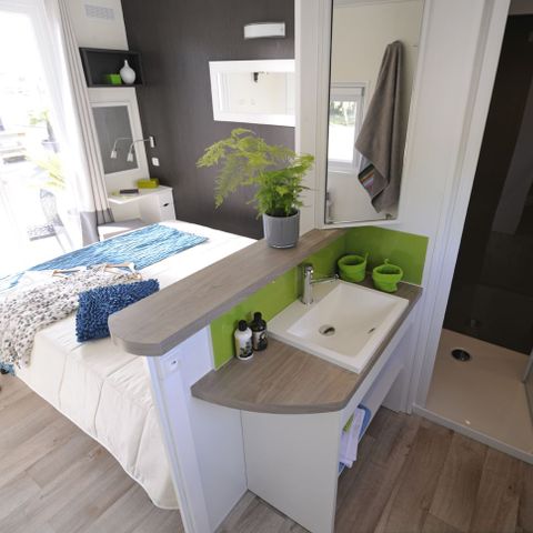 Mobilheim 5 Personen - PREMIUM TAOS 2ch 5 pers mit Klimaanlage