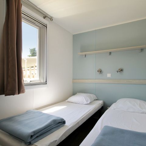 Mobilheim 6 personen - 2 Schlafzimmer - KLIMA - TV