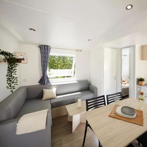 Mobilheim 6 Personen - 2 Schlafzimmer - KLIMA - TV