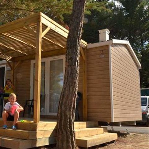 Mobilheim 6 personen - 2 Schlafzimmer - TV + Klima