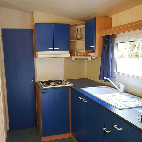 Mobilheim 4 Personen - MH Les Chênes 4p 2Ch 1SdbClim