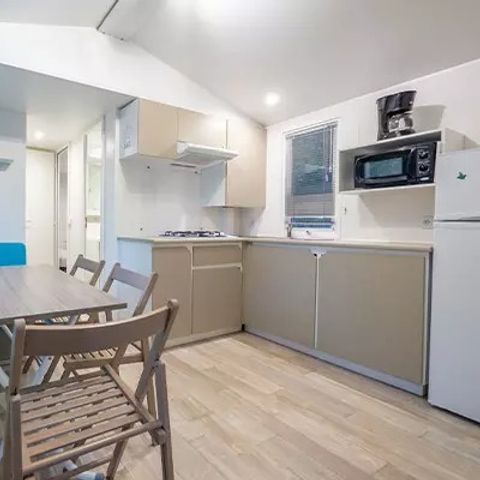 Mobilheim 6 Personen - Mobilheim | Comfort | 3 Zi. | 6 Pers. | Erhöhte Terrasse | Clim.