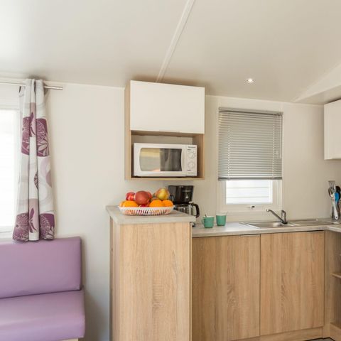 Mobilheim 5 Personen - Mobilheim Confort 4/5 Personen mit Klimaanlage (ca. 26 m²)