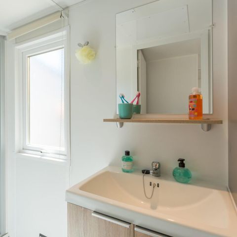 Mobilheim 7 Personen - Mobilheim Confort 6/7 Personen klimatisiert (ca. 32 m²)