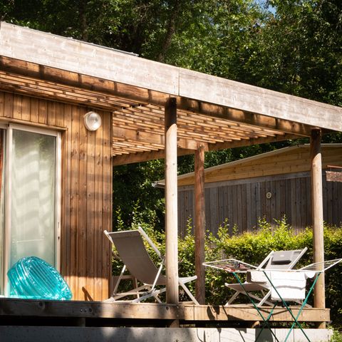 Chalet 8 Personen - Chalet Premium Nature 41 m² - 3 Zimmer 6/8 pers.