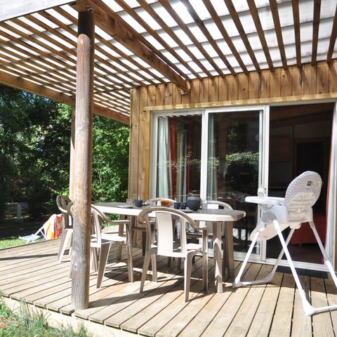 Chalet 8 Personen - Chalet Premium Nature 41 m² - 3 Zimmer 6/8 pers.