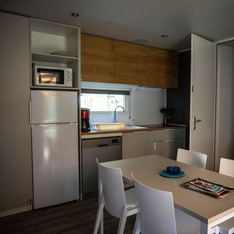 Mobilheim 4 Personen - Mobilheim Gabare Premium 37m² - 2 Zimmer 4/6 Pers.