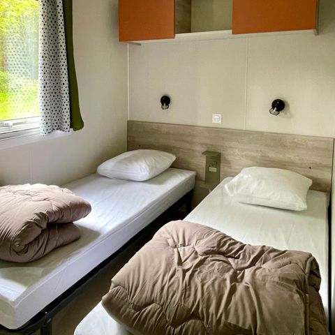 Mobilheim 8 Personen - Mobilheim Premium Rouffiac 41m² (3 Zimmer) 6/8 Pers.