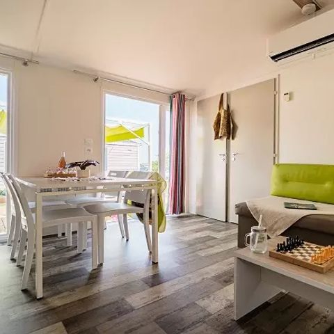 Mobilheim 6 Personen - Féérique 4 Pièces 6 Personnes Climatisé + TV