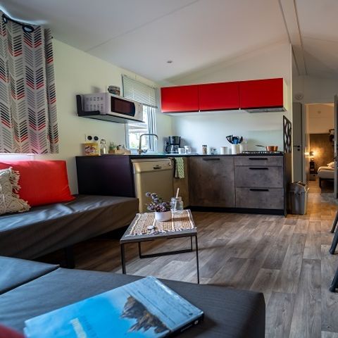 Mobilheim 8 Personen - Quattro Premium Reihe mit Jacuzzi
