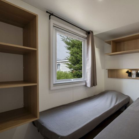 Mobilheim 4 Personen - Premium Klimatisiert 2 Schlafzimmer Samstag