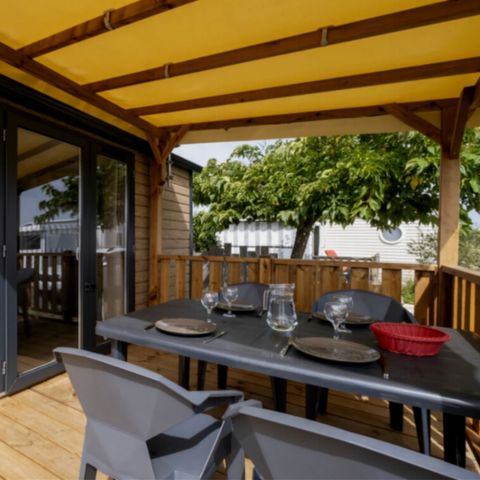 Mobilheim 4 Personen - Premium Klimatisiert 2 Schlafzimmer Samstag