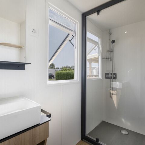 Mobilheim 4 Personen - Premium Klimatisiert 2 Schlafzimmer Samstag