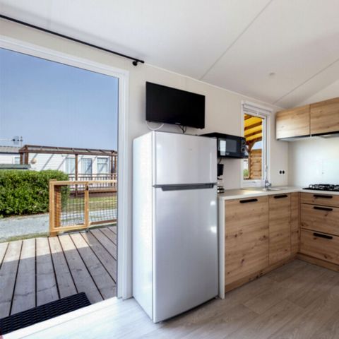 Mobilheim 6 Personen - Komfort + 3 Zimmer Samstag