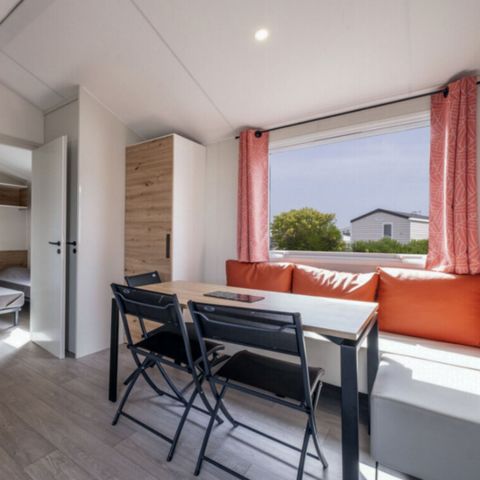 Mobilheim 6 Personen - Komfort + 3 Zimmer Samstag