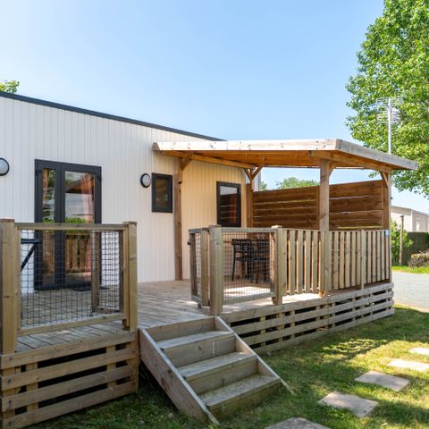 Mobilheim 6 Personen - Premium Klimatisiert 3 Schlafzimmer Samstag