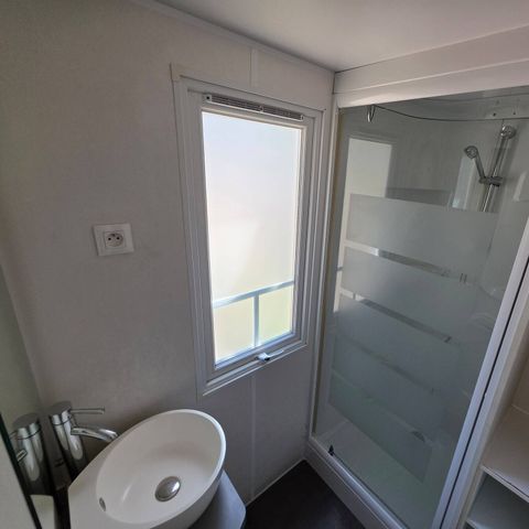 Mobilheim 4 Personen - Classic | 2 Schlafz. | 4 Pers. | Einzelne Terrasse | Klimaanlage