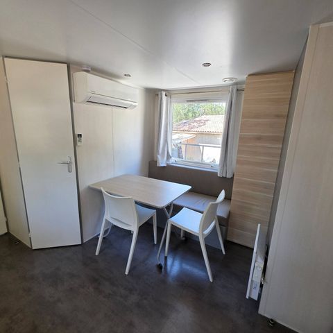 Mobilheim 4 Personen - Classic | 2 Schlafz. | 4 Pers. | Einzelne Terrasse | Klimaanlage