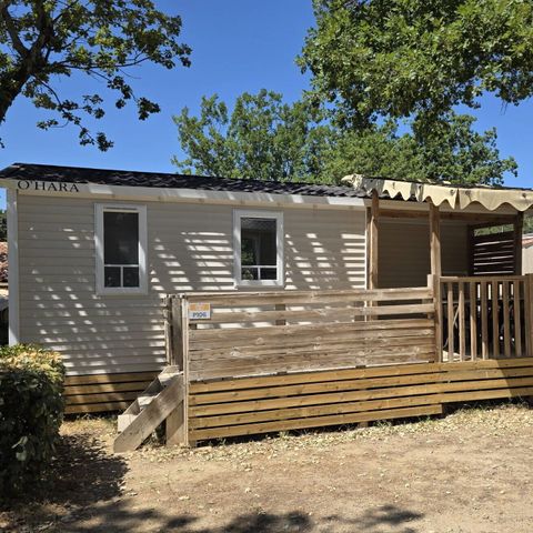Mobilheim 4 Personen - Classic | 2 Schlafz. | 4 Pers. | Einzelne Terrasse | Klimaanlage