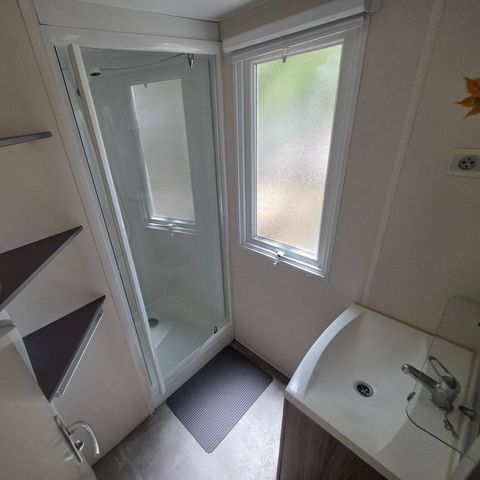 Mobilheim 6 personen - Classic | 3 Schlafz. | 6 Pers. | Erhöhte Terrasse | Klimaanlage
