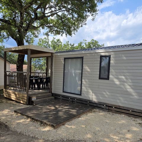 Mobilheim 6 Personen - Mobilheim | Comfort | 2 Zi. | 4/6 Pers. | Einfache Terrasse | Klim.