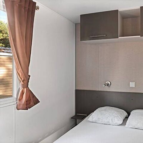 Mobilheim 6 personen - Mobilheim | Comfort | 3 Zi. | 6 Pers. | Erhöhte Terrasse | 2 Bäder | Clim.