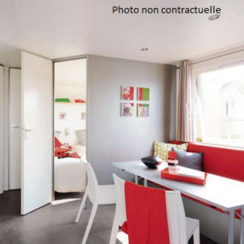 Mobilheim 4 Personen - Klassisch 2 Schlafzimmer Loggia Sonntag
