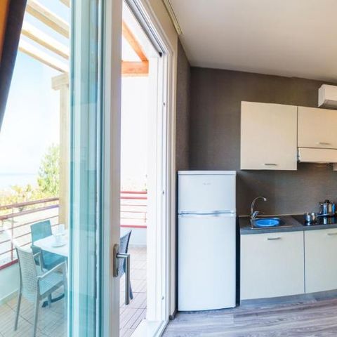 Apartement 2 Personen - obere Zweizimmerwohnung mit Seeblick