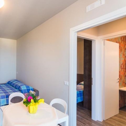 Apartement 2 Personen - obere Zweizimmerwohnung mit Seeblick