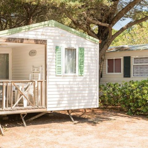 Mobilheim 4 personen - Classic XL | 2 Schlafz. | 4 Pers. | Einzelne Terrasse | TV