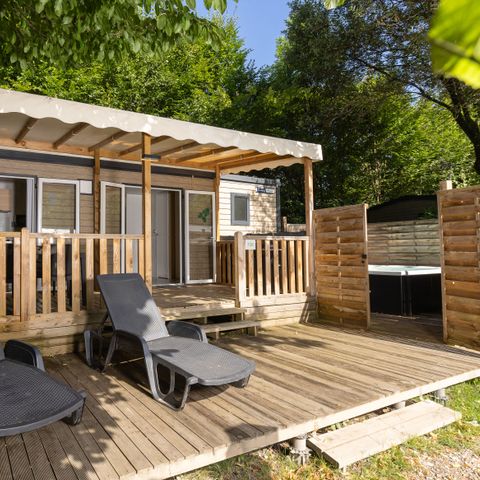 Mobilheim 4 Personen - Ciela Privilège SPA – 2 Schlafzimmer – Geschirrspüler, Grill