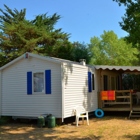 Mobilheim 6 Personen - Mobil Home 2 Zi 4/6 Pers halboffene Terrasse ohne Klimaanlage