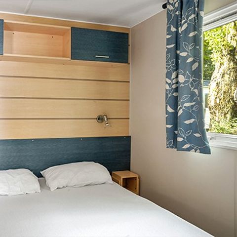 Mobilheim 6 personen - Classic XL | 2 Schlafz. | 4/6 Pers. | Erhöhte Terrasse