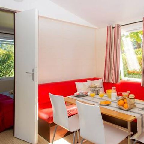 Mobilheim 6 Personen - Mobilheim | Classic | 3 Schlafz. | 6 Pers. | Einfache Terrasse