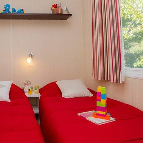 Mobilheim 6 Personen - Mobilheim | Classic | 3 Schlafz. | 6 Pers. | Einfache Terrasse