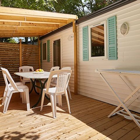 Mobilheim 6 personen - Mobilheim | Classic XL | 2 Zi. | 4/6 Pers. | Terrasse