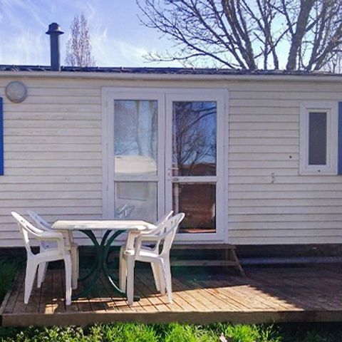 Mobilheim 4 Personen - Mobilheim | Classic | 2 Zi. | 4 Pers. | Einfache Terrasse