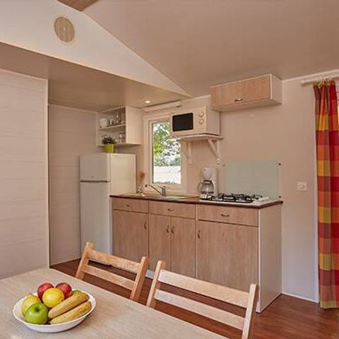 Mobilheim 6 Personen - Mobilheim | Classic | 2 Zi. | 4/6 Pers. | Erhöhte Terrasse