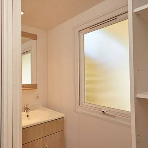 Mobilheim 6 Personen - Mobilheim | Classic | 2 Zi. | 4/6 Pers. | Erhöhte Terrasse