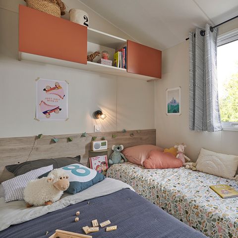 Mobilheim 4 Personen - *** Neuheit 2024 *** BAHIA 2 Schlafzimmer, 4 Personen
