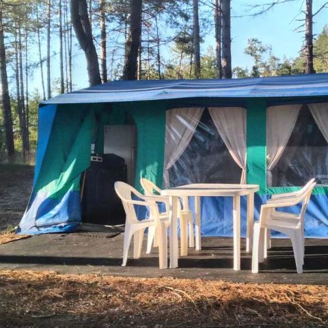 Zelt 5 personen - Navajo-Zelt 4 Zimmer 6 Personen (4 Erwachsene + 2 Kinder) Ohne Sanitäranlagen