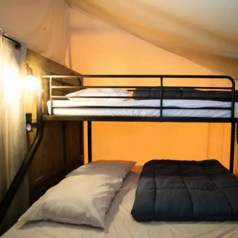 Safarizelt 5 Personen - Lodge Premium 3 Zimmer 5 Personen Klimatisiert