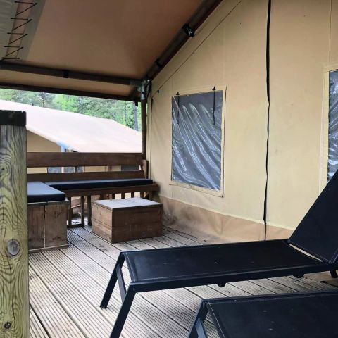 Safarizelt 5 personen - Kalahari XL 3-Zimmer-Zelt 5 Personen Ohne Sanitäranlagen