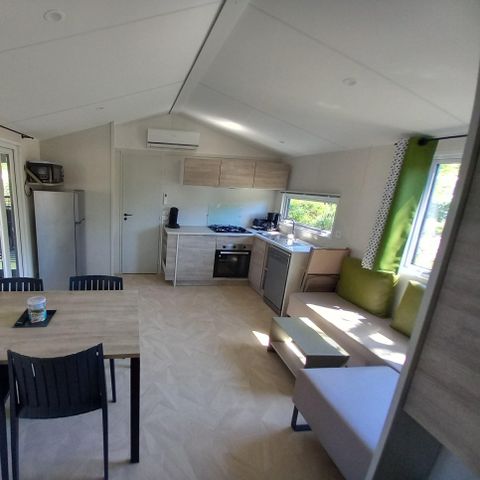 Mobilheim 6 personen - TRIO Premium Reihe mit Jacuzzi