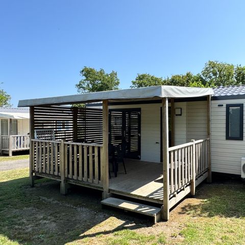 Mobilheim 4 personen - Authentische 3-Zimmer-Wohnung für 4 Personen mit Klimaanlage + TV