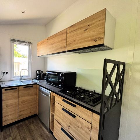 Mobilheim 4 personen - Authentische 3-Zimmer-Wohnung für 4 Personen mit Klimaanlage + TV