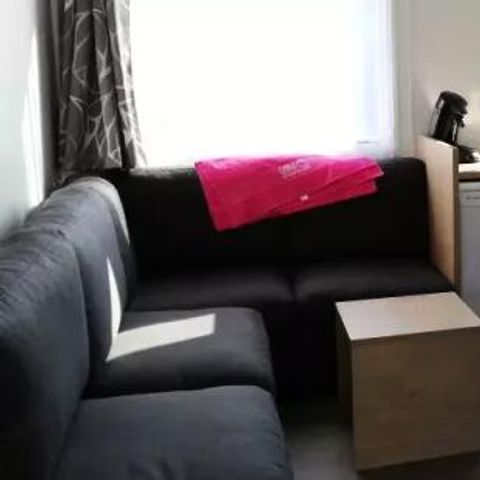 Mobilheim 4 Personen - Duo Premium 3 Zimmer 4 Personen Jacuzzi + Klimatisiert + TV